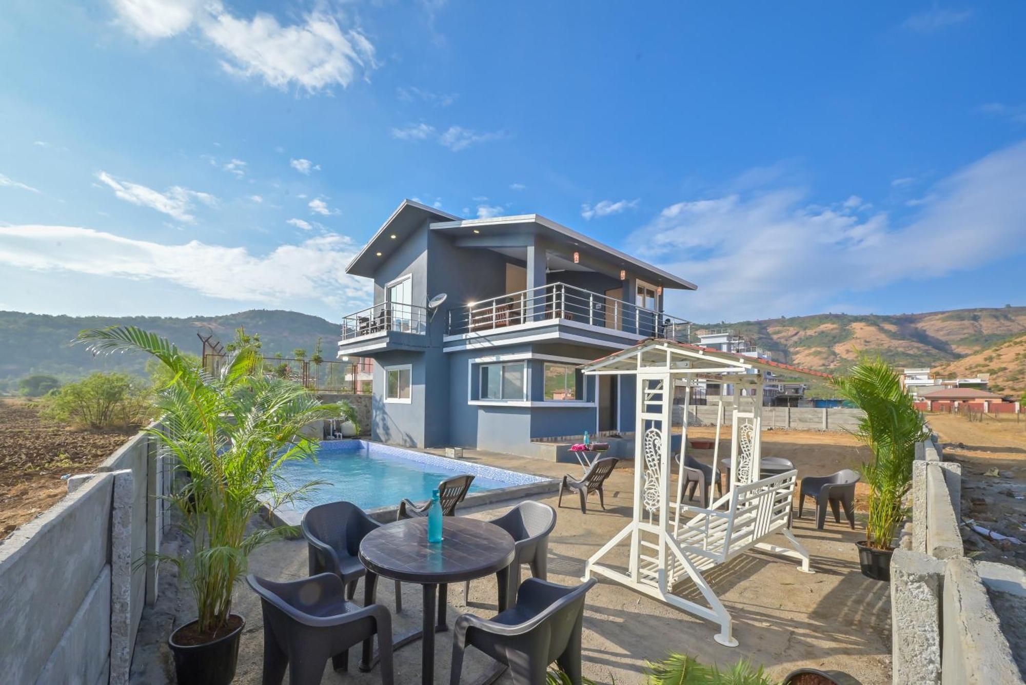 Ll Empyrean Stay Ll Mirage Chalet Ll 4Bhk Ll Ac Ll Largest Pvt Pool Ll Lonavala Ngoại thất bức ảnh
