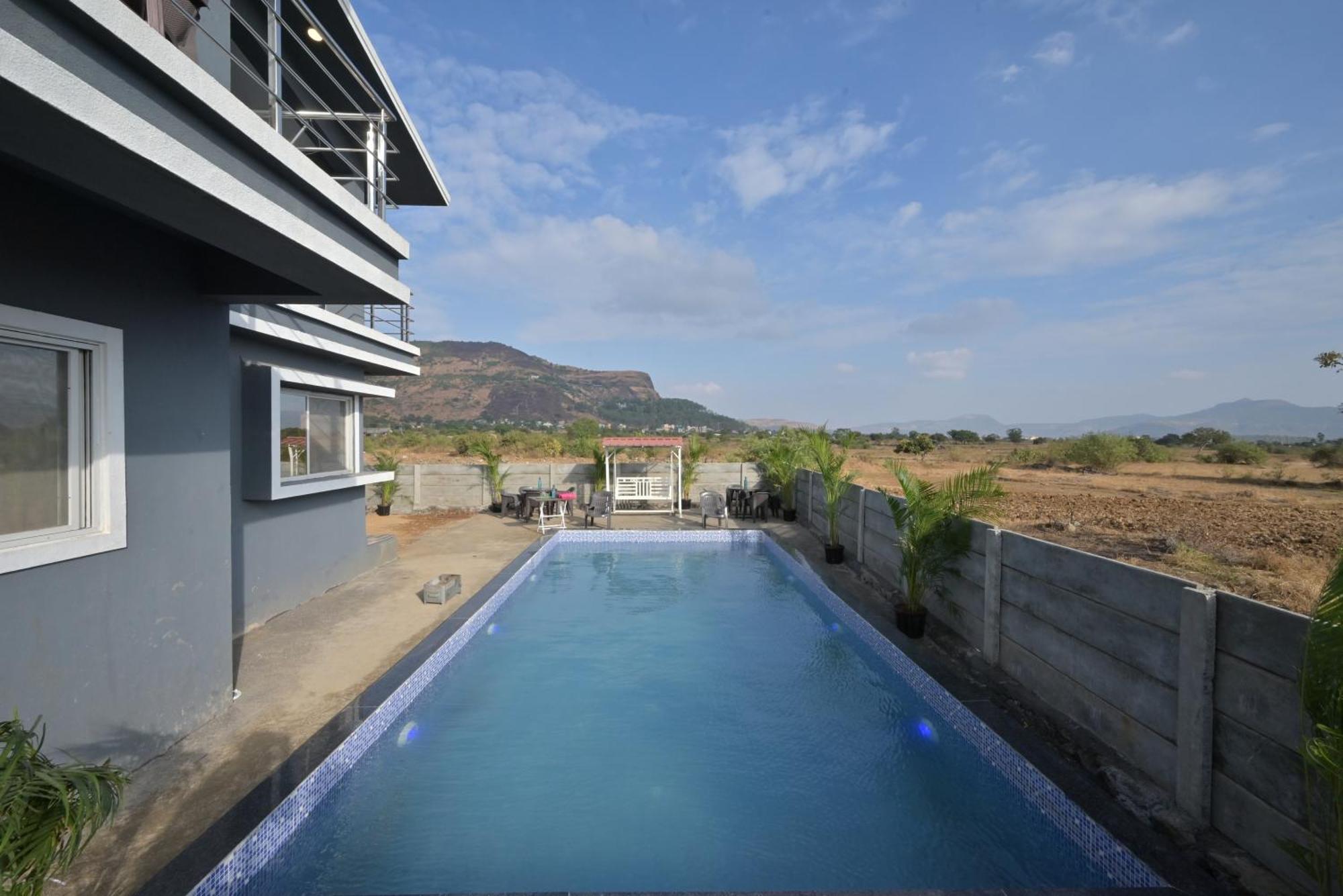 Ll Empyrean Stay Ll Mirage Chalet Ll 4Bhk Ll Ac Ll Largest Pvt Pool Ll Lonavala Ngoại thất bức ảnh