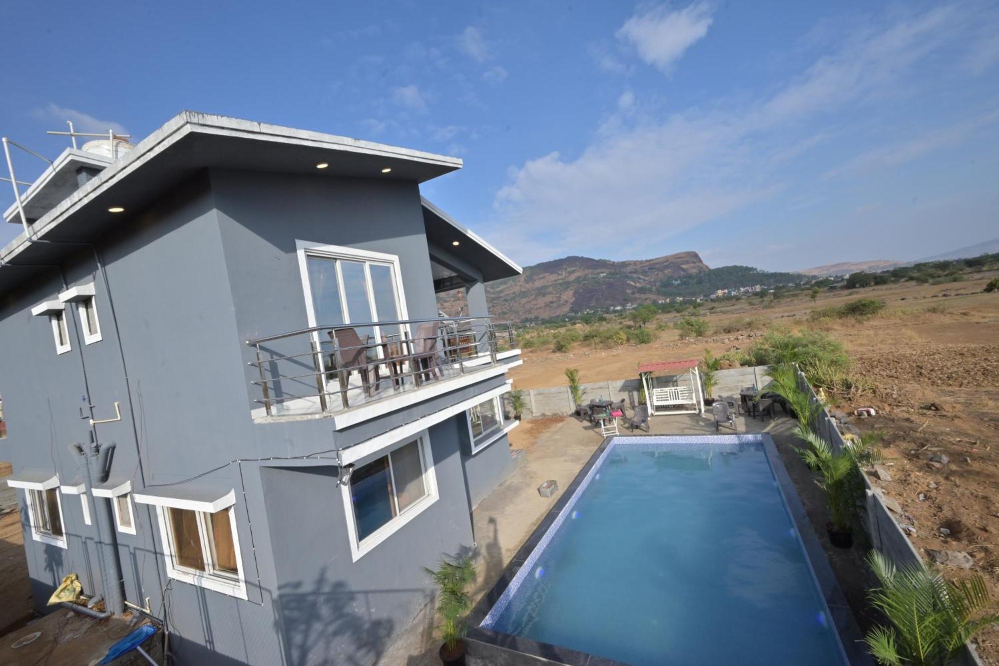 Ll Empyrean Stay Ll Mirage Chalet Ll 4Bhk Ll Ac Ll Largest Pvt Pool Ll Lonavala Ngoại thất bức ảnh